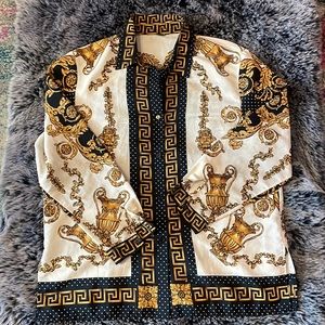 Vintage Versace-esque button down